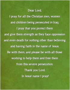 Prayer for Christians