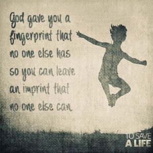 *God Gave U Fingerprint